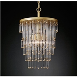 Dinning room glass chandelier light for hotel house home pendant lighting