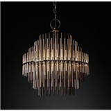 Clear glass chandelier light for hotel house home pendant lighting Decorative