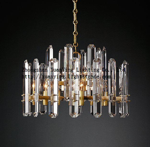 suspension pendant light super quality clear crystal indoor chandelier lamp updated pendant lamp