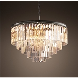 Fashionable Simple Crystal Pendant Light