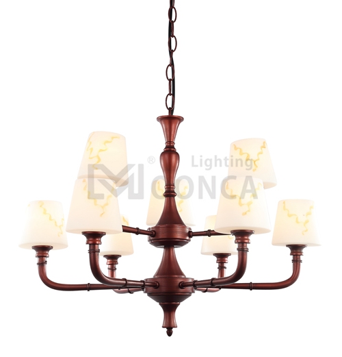 chandelier new item indoor iron glass shade 9 light chandelier 2016 hot sale traditional chandelier