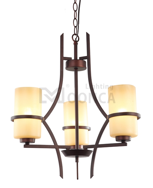 traditional chandelier new item indoor iron glass shade 3 light chandelier 2016 hot sale chandelier
