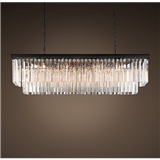 2016 Newest Style antique black Crystal Pendant Lamp