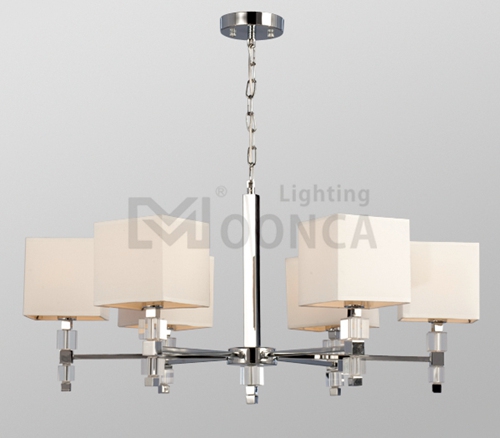 chandelier new item indoor fabric covering 6 light chandelier 2016 hot sale traditional chandelier