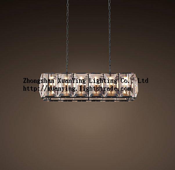 OEM hanging lamp crystal light vintage pendant lamp for indoor
