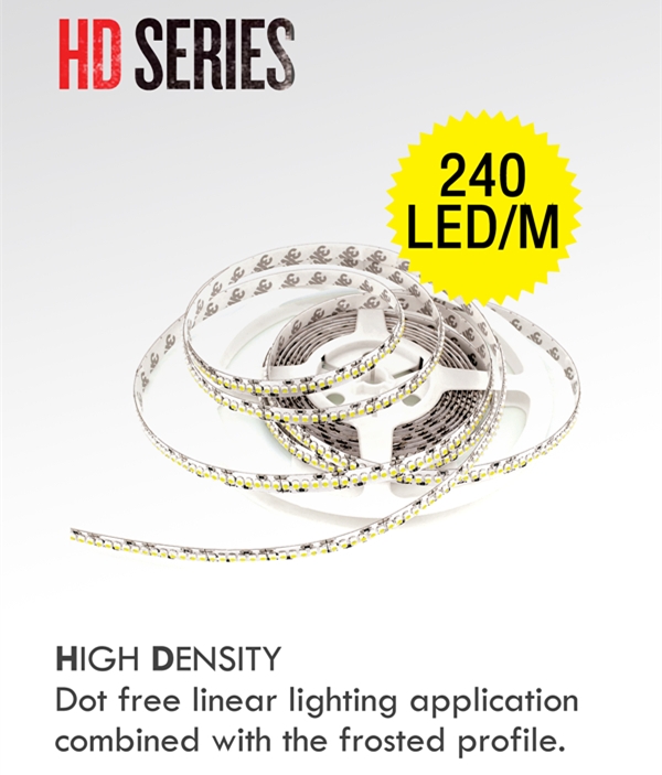 3528 LED Strip-2835 LED Strip-High Density-24V-240 LEDs