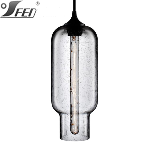 Modern simple fashion glass decorative pendant lamp