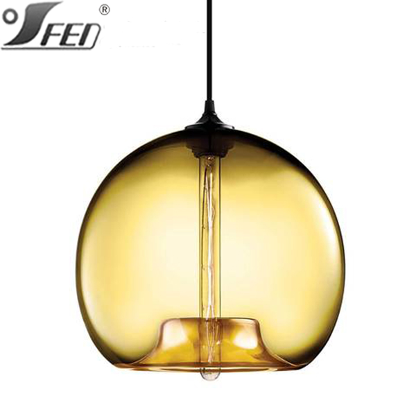 Modern style decorative ball glass pendant light OTMP0008