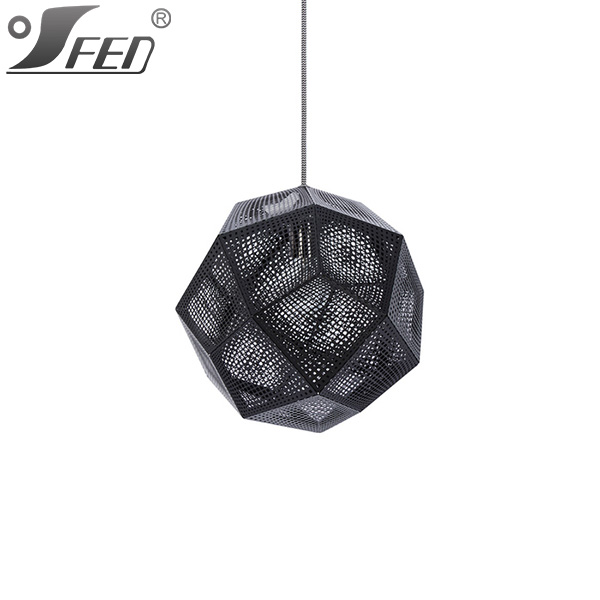 Ball lamp shade modern stainless hanging lantern light fixture