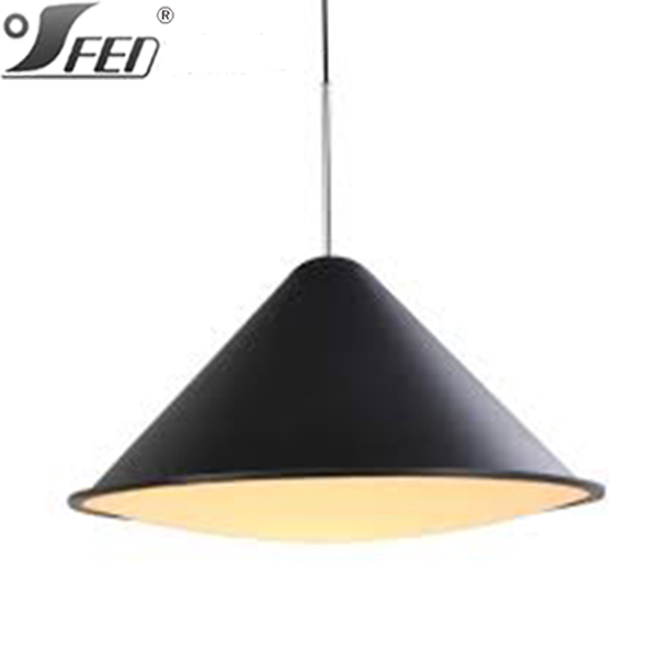 Black aluminum light commerical pendant lamps for living and dining