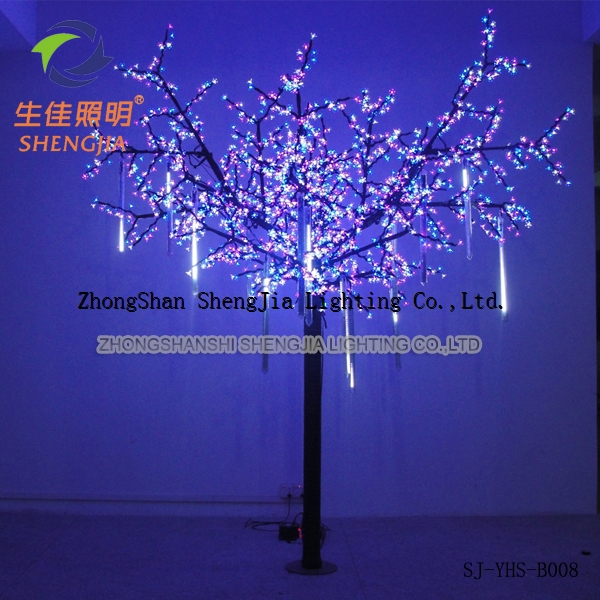 wholesale IP65 waterproof outdoor decoration led fake artificial trees