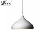 Spinning light modern aluminum pendant light for bar hotel chandelier