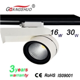 30W New LED track light with CREE COB CE TUV