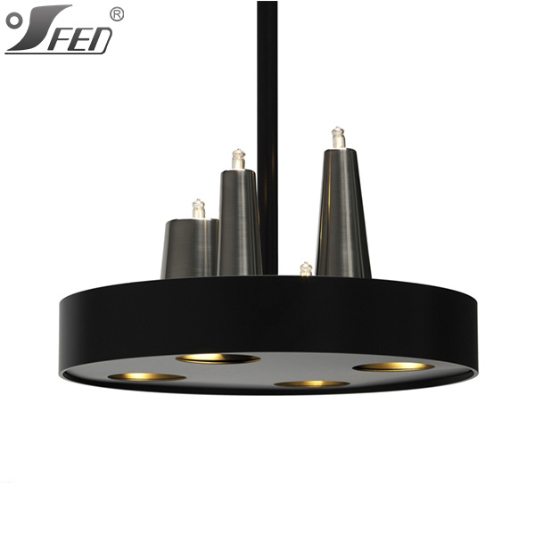 LED dining pendant light round table candle modern house design lamp