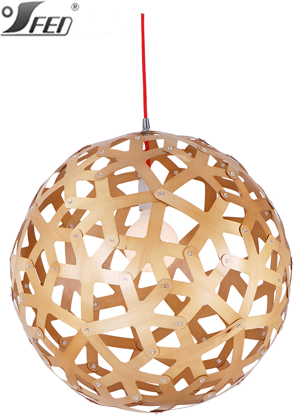 Pretty wood pendant lighting new model chandelier for hotel shop