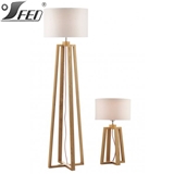 Modern lighting wooden standing floor lamp for home