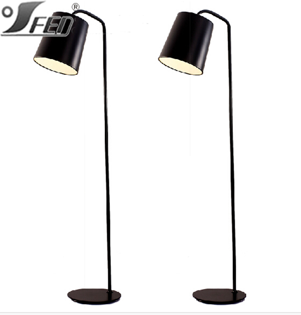 Hide Floor Lamp shade modern standing light for home