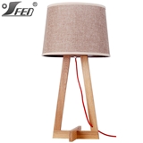 Wood desk lamp for bedroom useful beside light