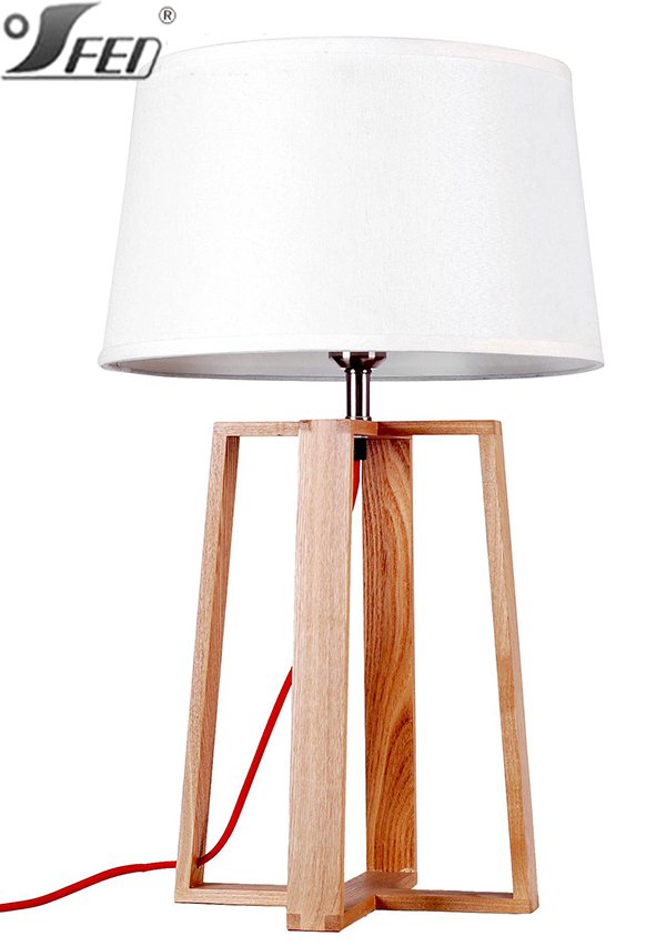 Modern Wood table lamp for home light from Zhongshan furniture