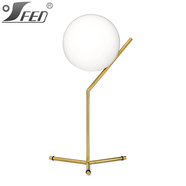 2016 New product Modern light glass ball Table Lamp for home