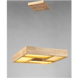 Popular SAA big wood pendant light in China modern wooden light