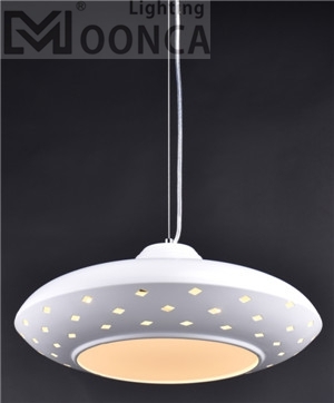 Pendant 1 light 2016 hot sale flying saucer design new indoor Iron light energy saving