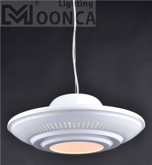 Pendant lamp 3light 2016 new flying saucer design indoor modern light opal glass shade energy saving