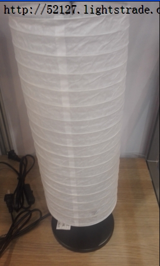 cotton paper folding table lamp