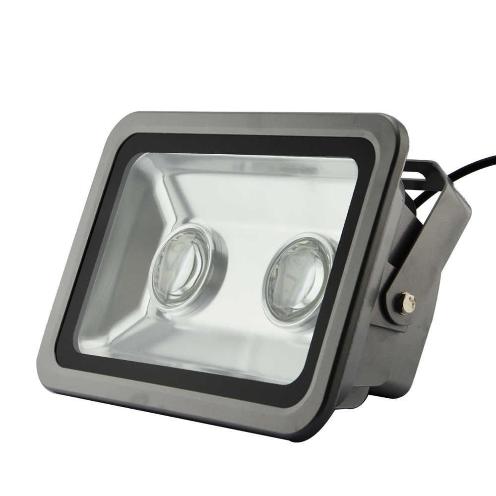 60W Double Chips With Lens LED Outdoor Flood Lamp IP65 AC85-265V