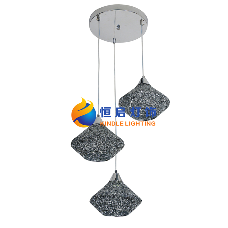Aluminum Pendant Lamp Combination droplight F302-3