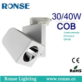 Ronse led cob track light 30 or 40w 2015 new model die-casting type