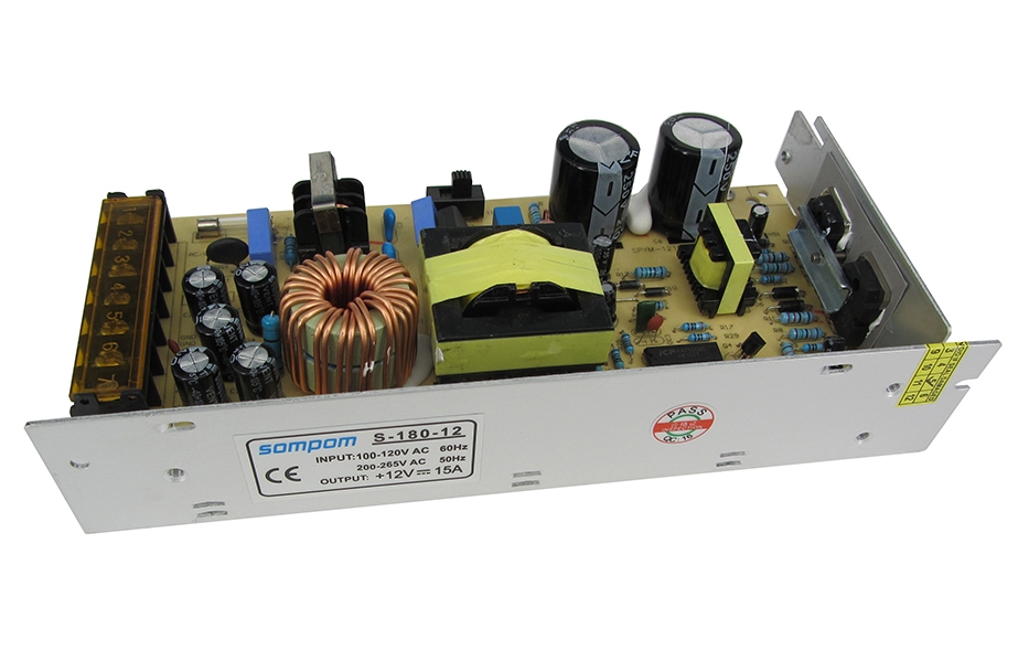 12V 15A Power Supply Sompom Switch Power