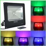 10W-50W RGB LED Flood light with remote controller
