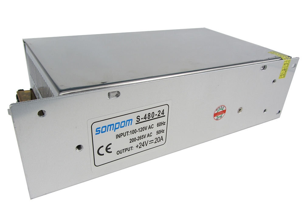 Sompom 24V 20A Switch power Supply