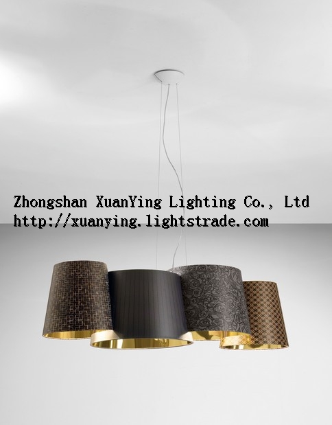 2016 NEW Desigh multicolor Polyethylene Art Chandelier lamp Made in China