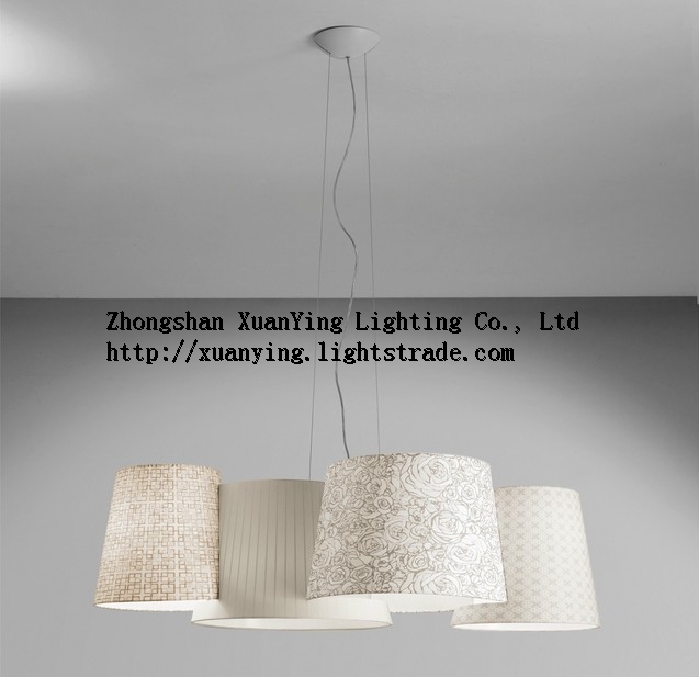 Contemporary Polyethylene Chandeliers Lighting Hanging Lamps for home Decoration