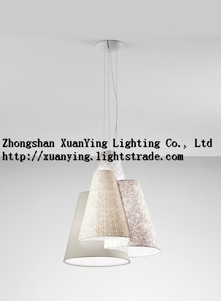Luxury interior design multicolor Polyethylene chandelier pendant light for home and villa