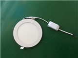 LEDround panel light 6W R120X20MM