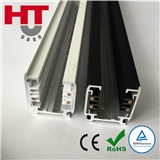 Haotai 3 Phase 4 Wires Track Light System Lighting Track Rail with CE TUV Manufacturer