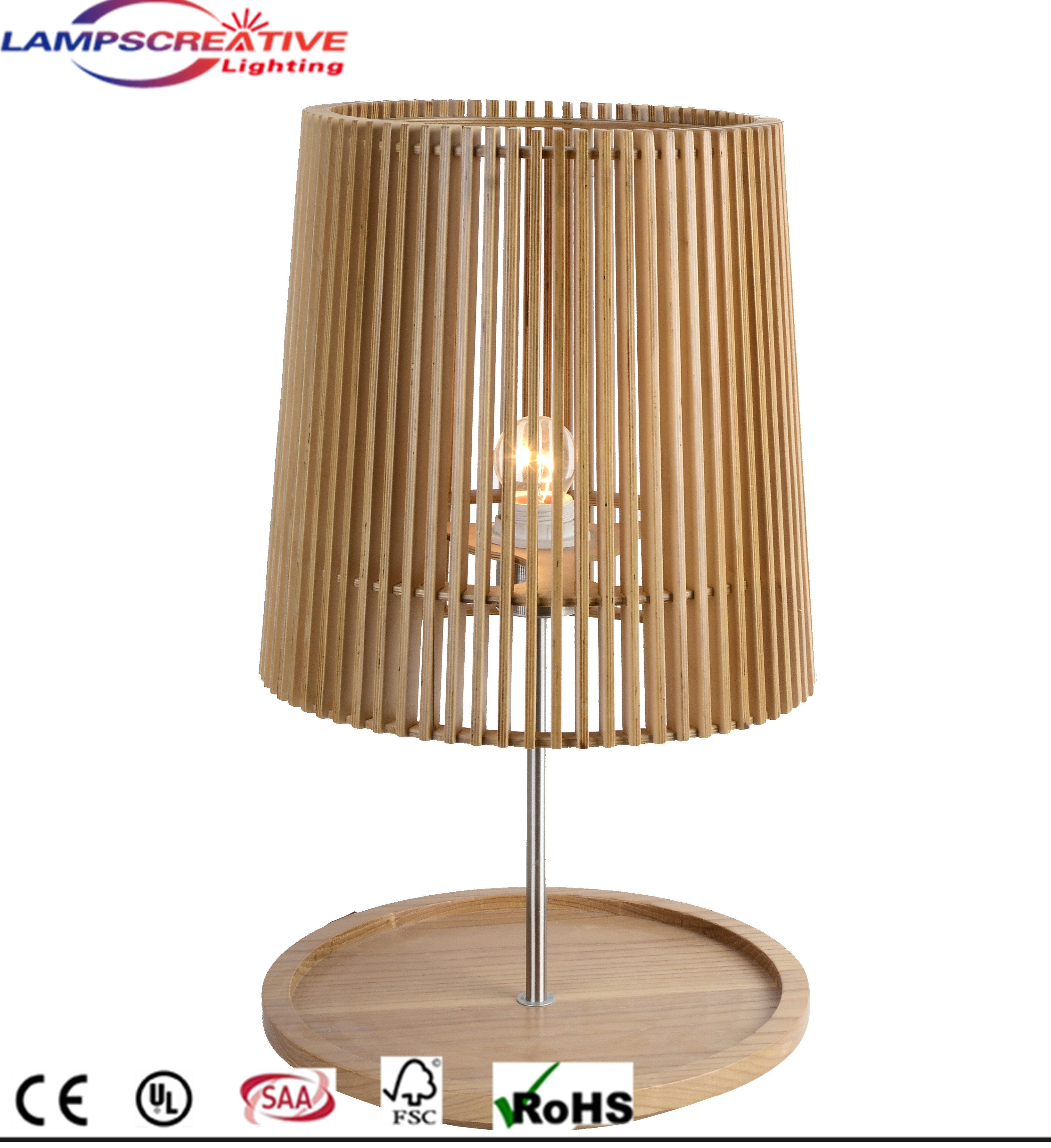 Fashion Decoration Restaurant table lamp with handmade