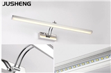 10w 60cm long stainless steel indoor decorative wall lamp ce rohs 110-240v ac