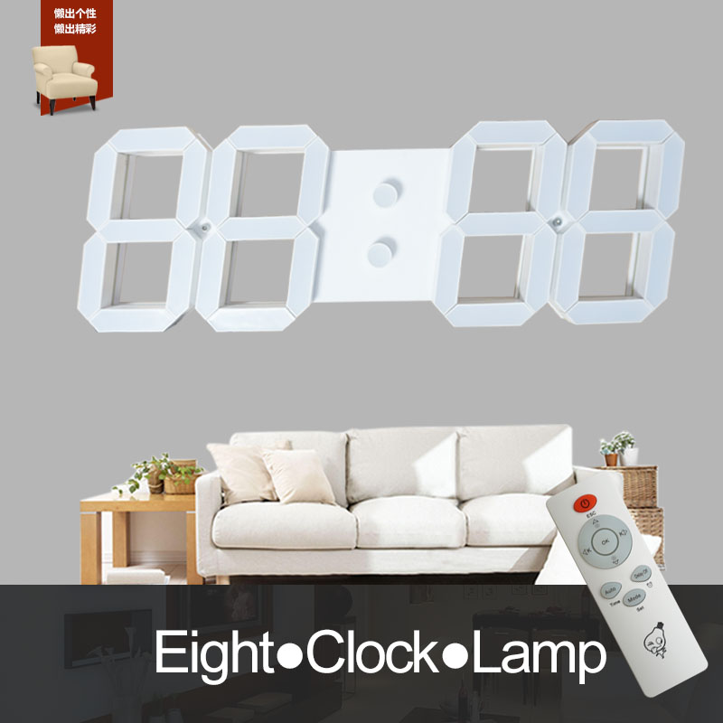 LED dight 8clock lamp
