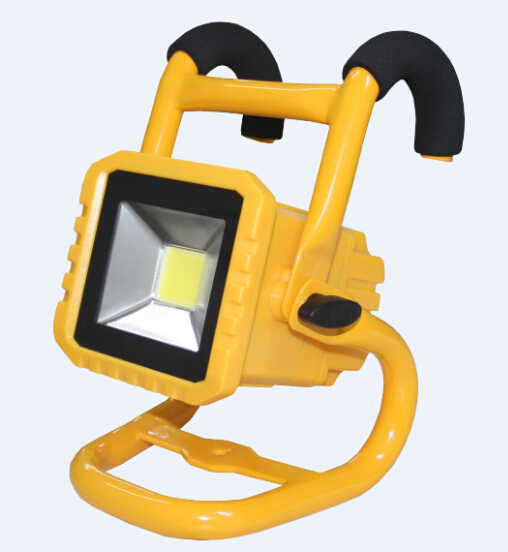 new Bend holder and bracket replaceable battery rechargeable flood light