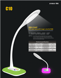 Factory competitive price foldable modern table lamp with rgb colorful for night light