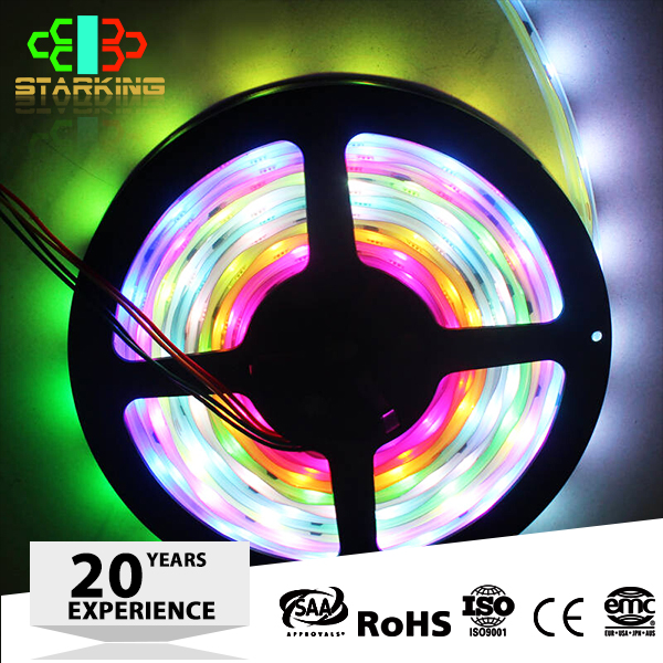 Waterproof rgb Dimmable led strip rope light