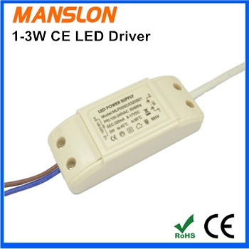 Hot sale 1W 3W constant current 300mA LED bulb driver pass EMC LED switching power supply