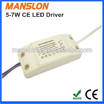 China factory supply constant current 200mA 300mA 500mA 5W 7W LED lighting driver module pass EMC