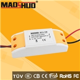 Plastic housing 8-12x1w led driver constant current for lighting