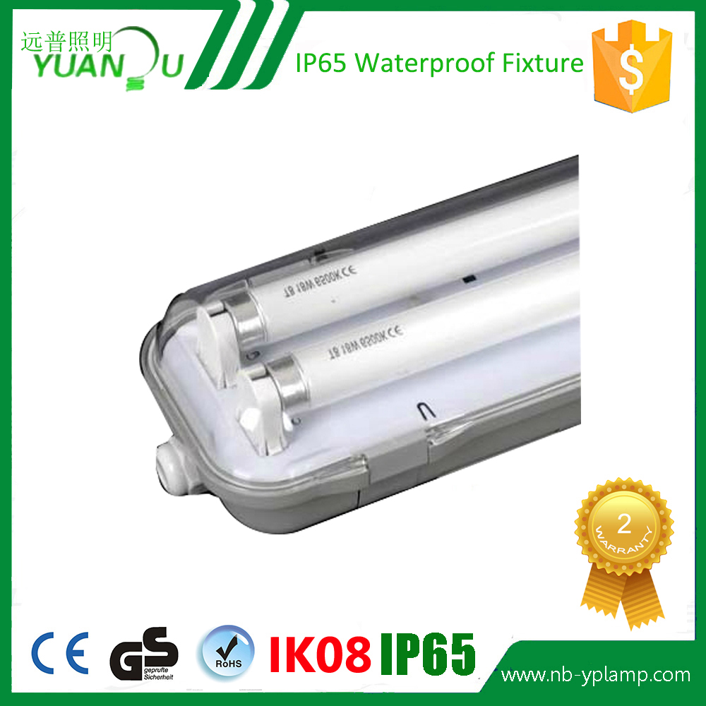 Hot sale ip65 tri-proof fluorescent led light fixture