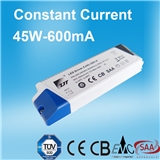 45W-600mA CONSTANT CURRENT LED DRIVER WITH CE CB SAA CERTIFICATE